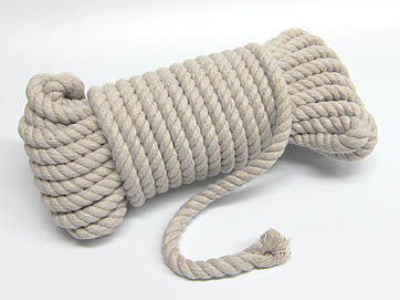 Baumwoll-Seil natur 10mm 10m